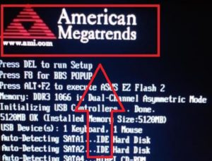 American megatrends 2014 не видит windows 7